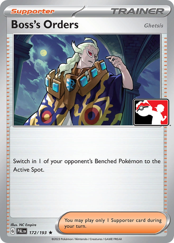 Image for Boss's Orders [Ghetsis] (172/193) (Prize Pack Series Cards) - Pokemon