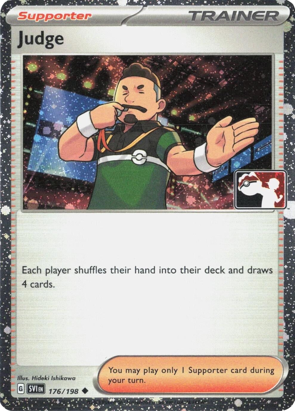 Image for Judge - 176/198 (Cosmos Holo) (176/198) (Prize Pack Series Cards) - Pokemon