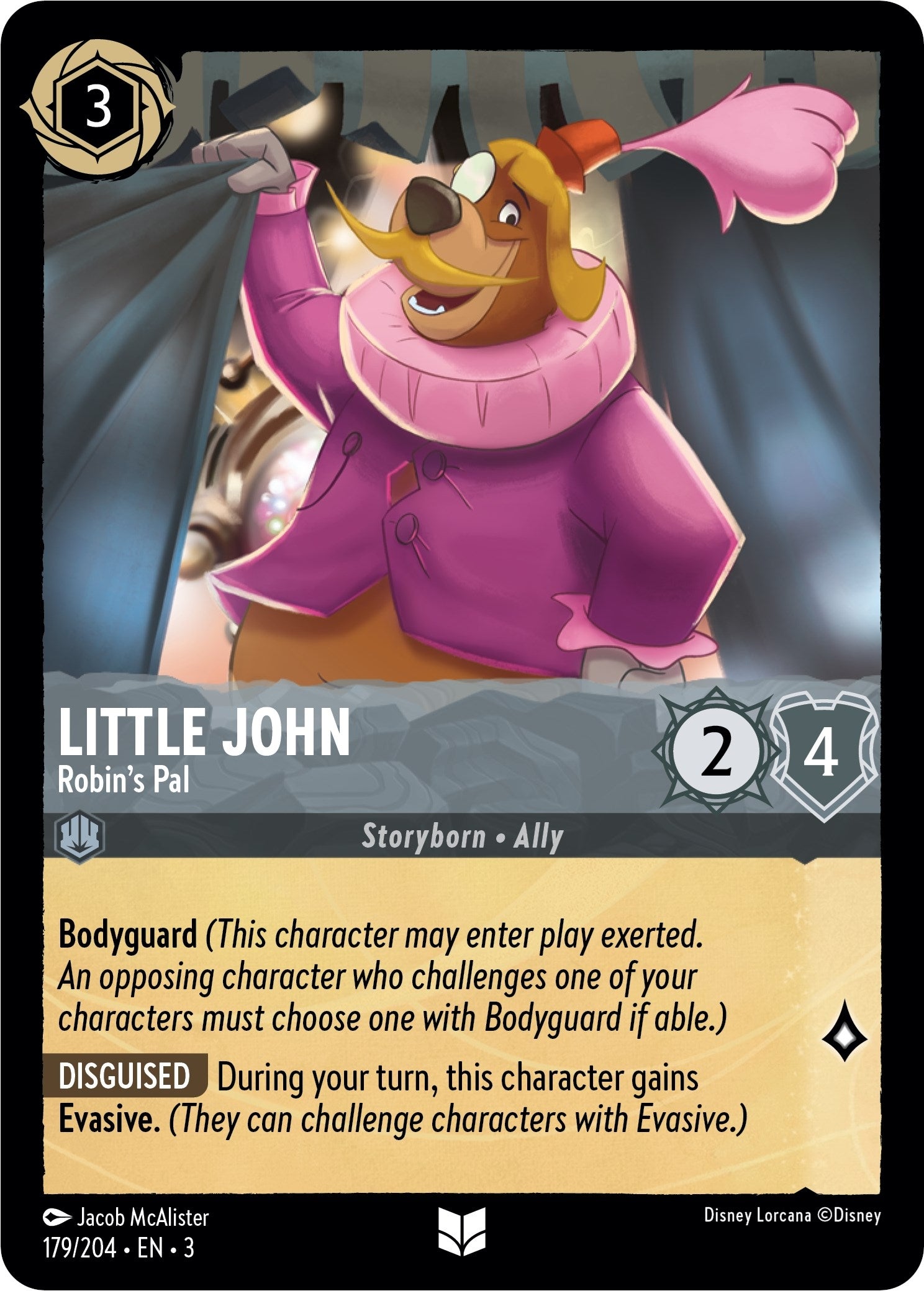 Image for Little John - Robin's Pal (179/204) (Into the Inklands) (3) - Disney Lorcana