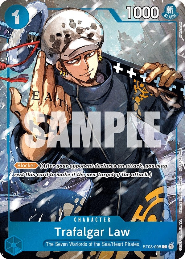 Image for Trafalgar Law (Event Pack Vol. 3) (ST03-008) (One Piece Promotion Cards) (OP-PR) - One Piece Card Game