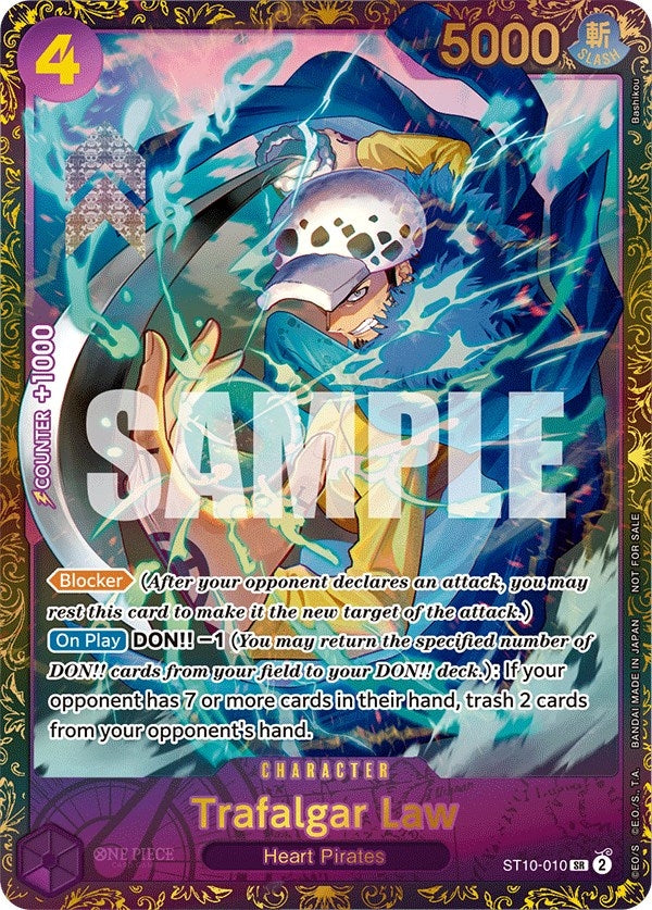 Image for Trafalgar Law - ST10-010 (ST10-010) (One Piece Promotion Cards) (OP-PR) - One Piece Card Game