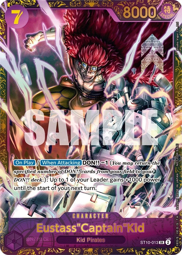 Image for Eustass"Captain"Kid - ST10-013 (ST10-013) (One Piece Promotion Cards) (OP-PR) - One Piece Card Game