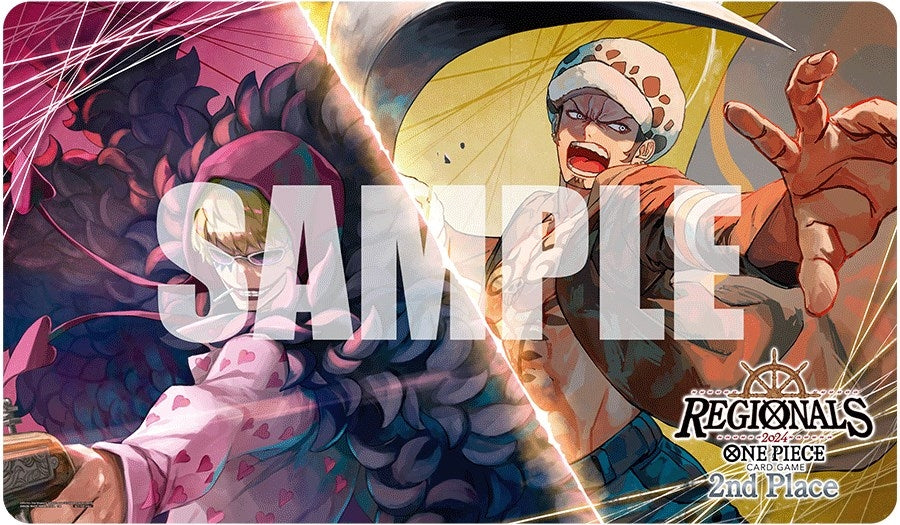 Image for One Piece Card Game: 2024 Regional 2nd Place Playmat - Playmats