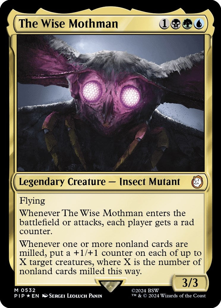 The Wise Mothman (Surge Foil) (532) (Universes Beyond: Fallout)