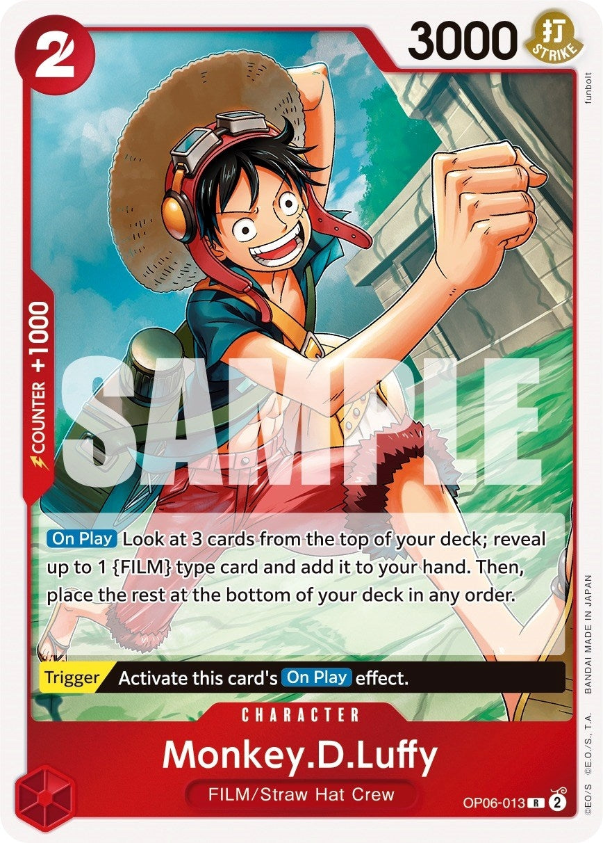 Image for Monkey.D.Luffy (OP06-013) (Wings of the Captain) (OP06) - One Piece Card Game