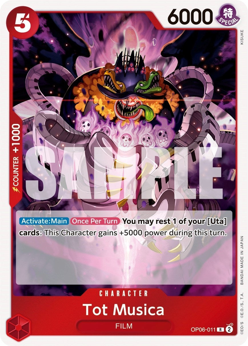 Image for Tot Musica (OP06-011) (Wings of the Captain) (OP06) - One Piece Card Game