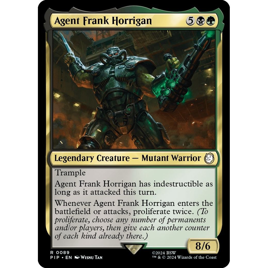 Agent Frank Horrigan (89) (Universes Beyond: Fallout) - PokeBox USA