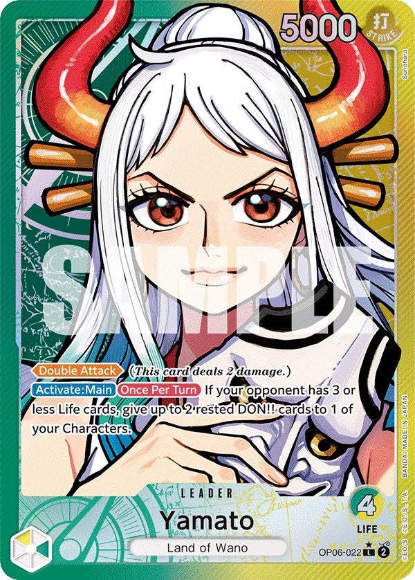 Image for Yamato (Alternate Art) (OP06-022) (Wings of the Captain) (OP06) - One Piece Card Game