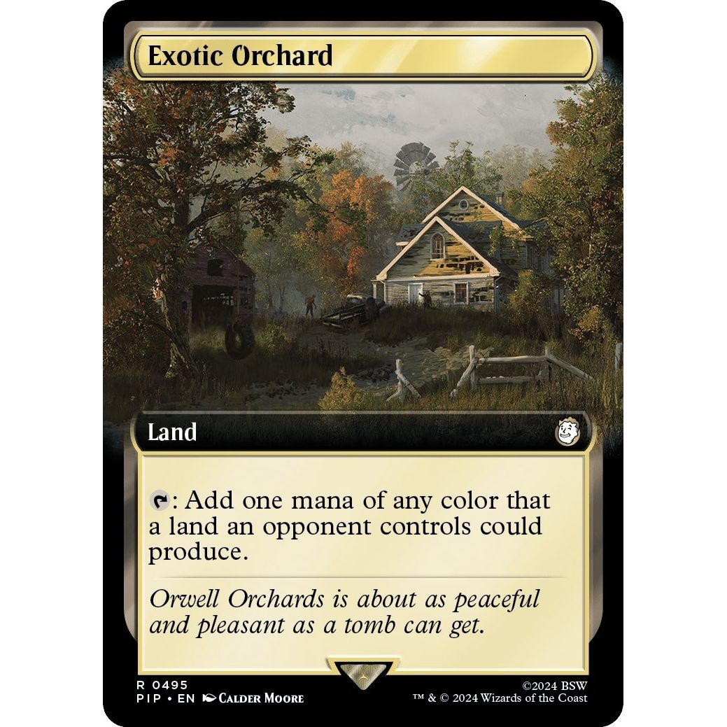 Exotic Orchard (Extended Art) (495) (Universes Beyond: Fallout) - PokeBox USA
