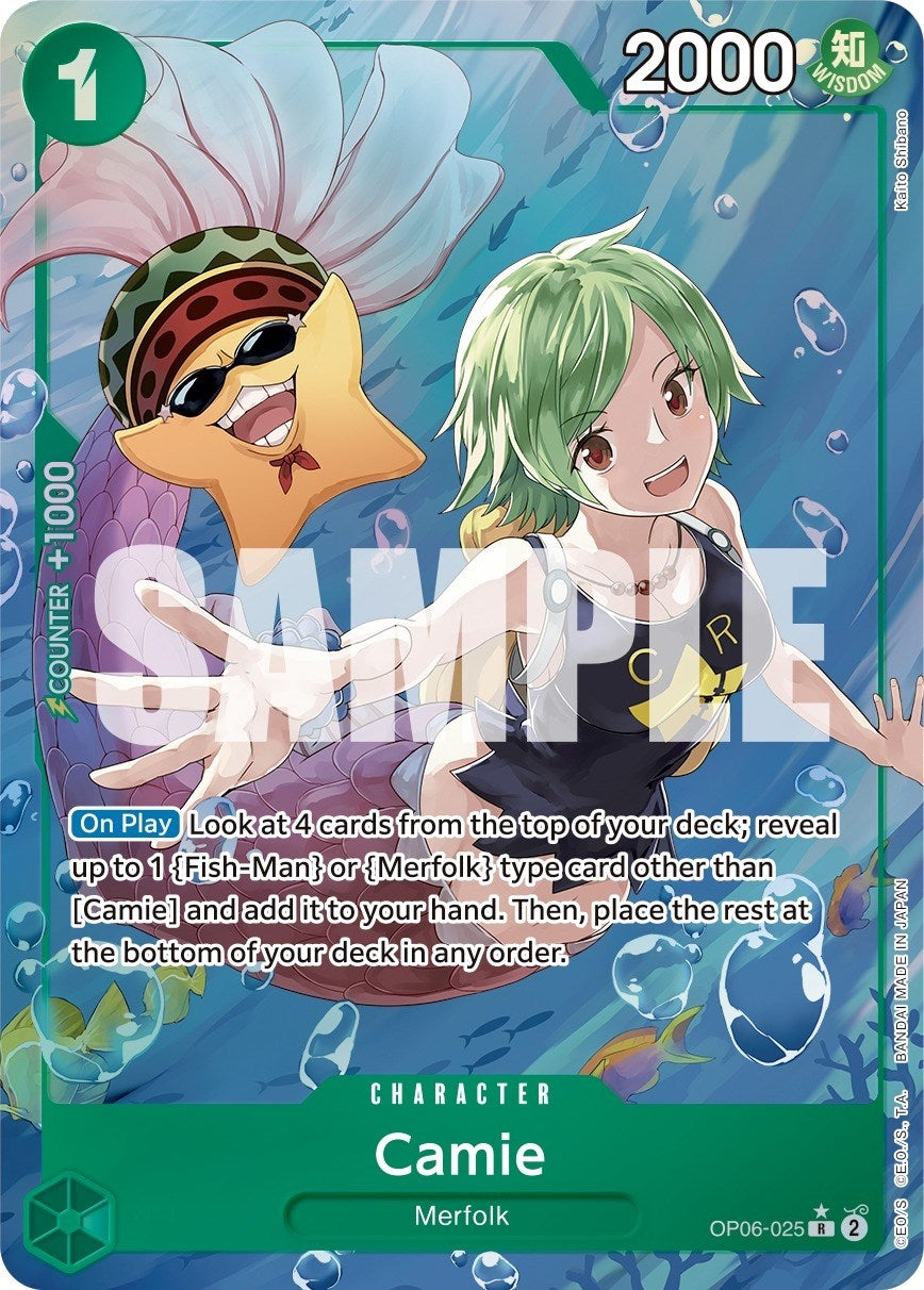 Image for Camie (Alternate Art) (OP06-025) (Wings of the Captain) (OP06) - One Piece Card Game
