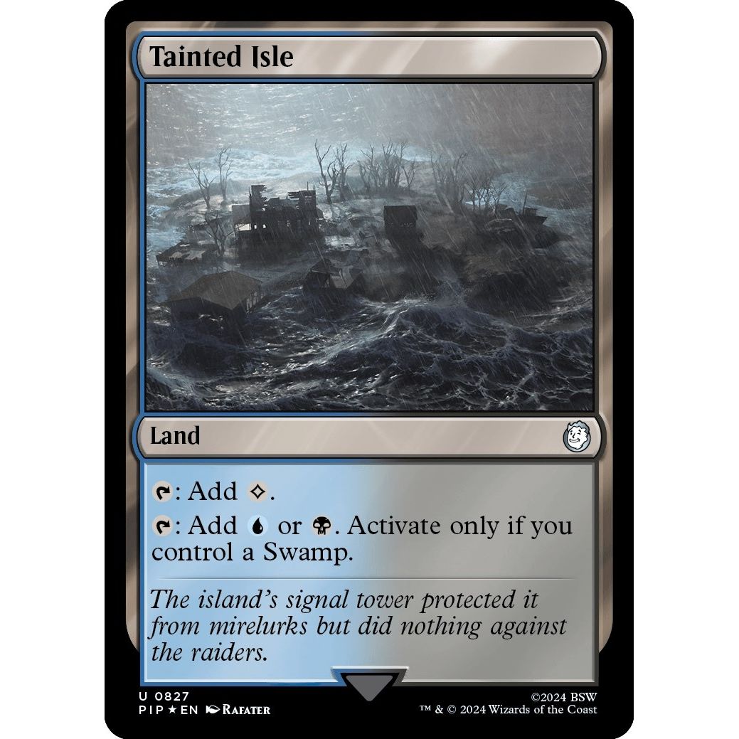 Tainted Isle (Surge Foil) (827) (Universes Beyond: Fallout) - PokeBox USA