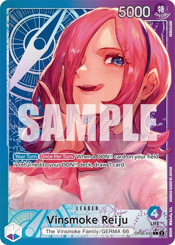 Image for Vinsmoke Reiju (042) (Alternate Art) (OP06-042) (Wings of the Captain) (OP06) - One Piece Card Game