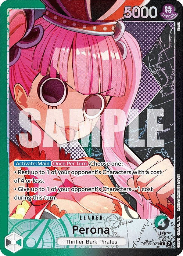 Image for Perona (021) (Alternate Art) (OP06-021) (Wings of the Captain) (OP06) - One Piece Card Game