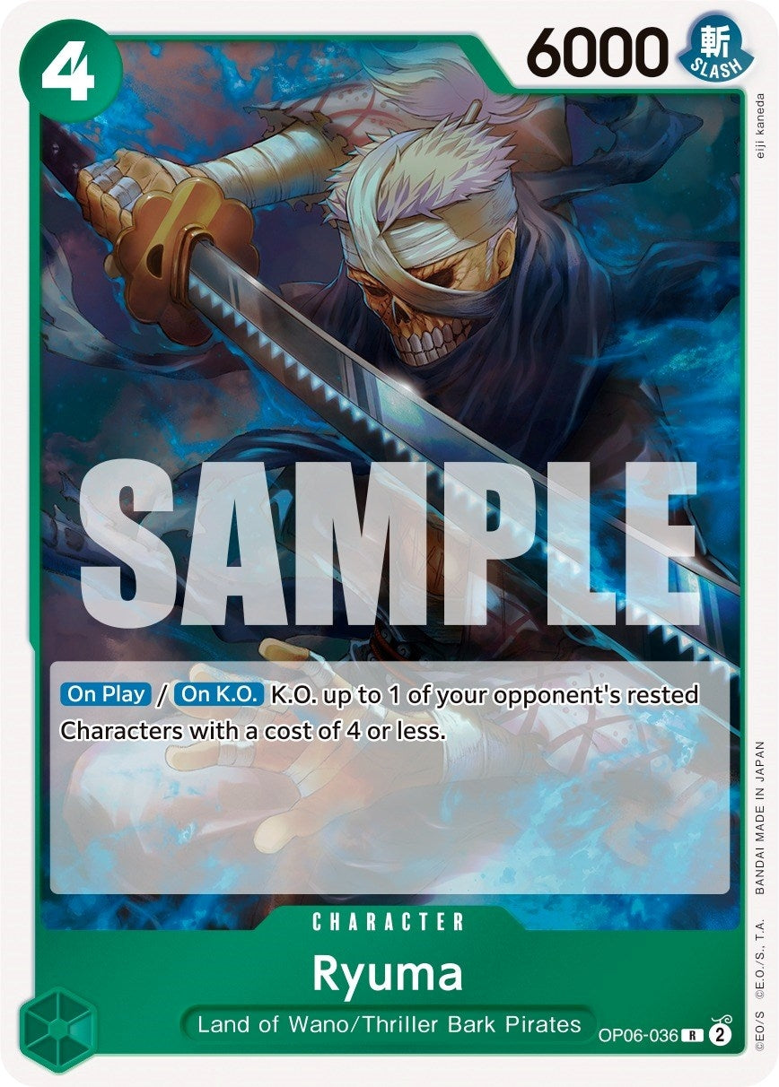 Image for Ryuma (OP06-036) (Wings of the Captain) (OP06) - One Piece Card Game