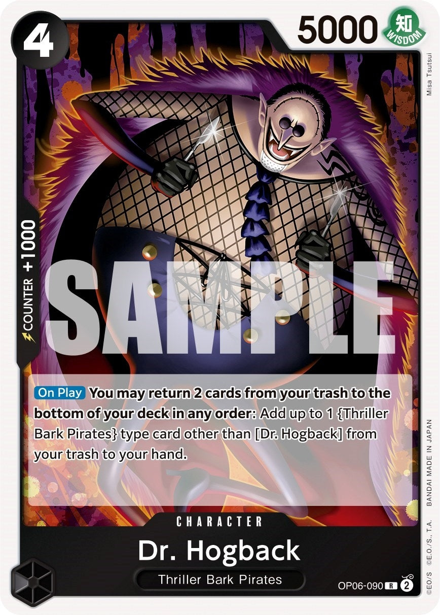 Image for Dr. Hogback (OP06-090) (Wings of the Captain) (OP06) - One Piece Card Game