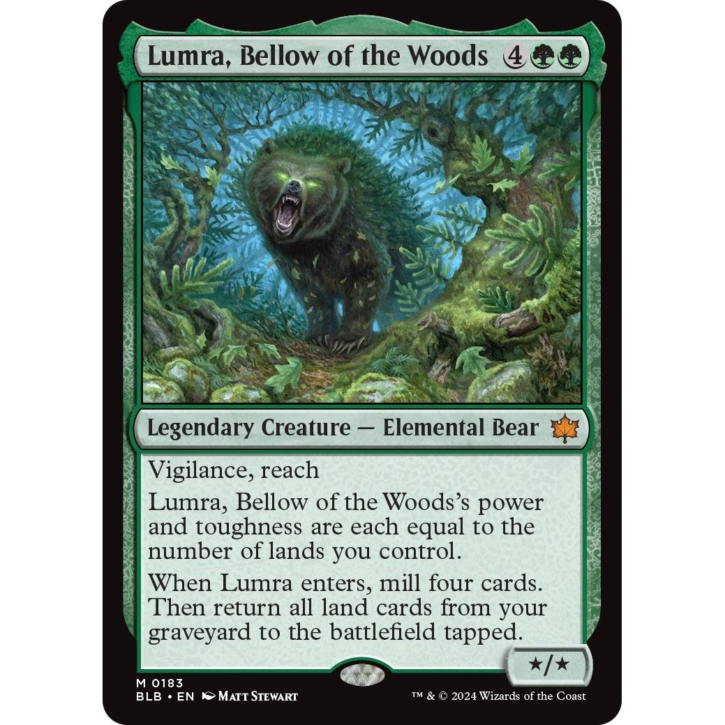 Lumra, Bellow of the Woods (183) (Bloomburrow) - PokeBox USA