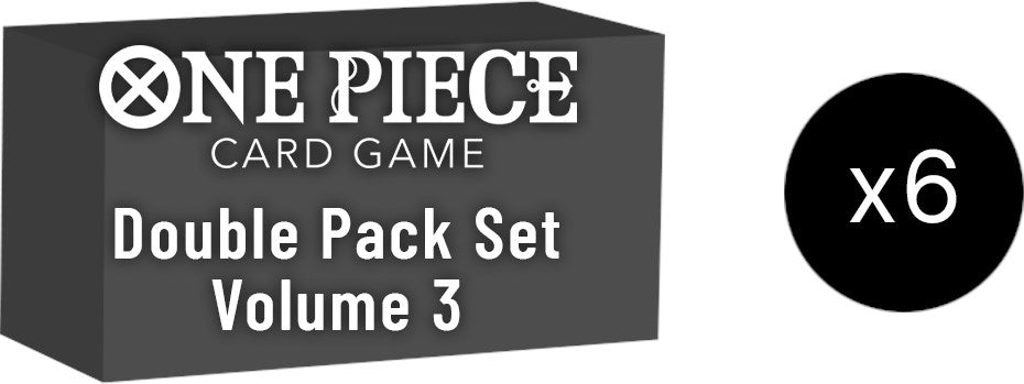 Image for Double Pack Set Volume 3 Display Case - One Piece Card Game