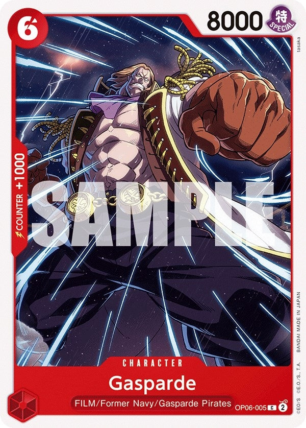 Image for Gasparde (OP06-005) (Wings of the Captain) (OP06) - One Piece Card Game