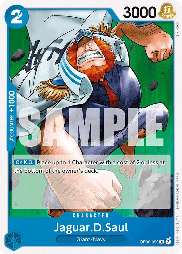 Image for Jaguar.D.Saul (OP06-053) (Wings of the Captain) (OP06) - One Piece Card Game