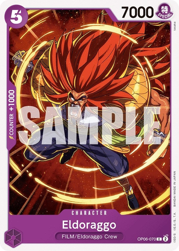 Image for Eldoraggo (OP06-070) (Wings of the Captain) (OP06) - One Piece Card Game
