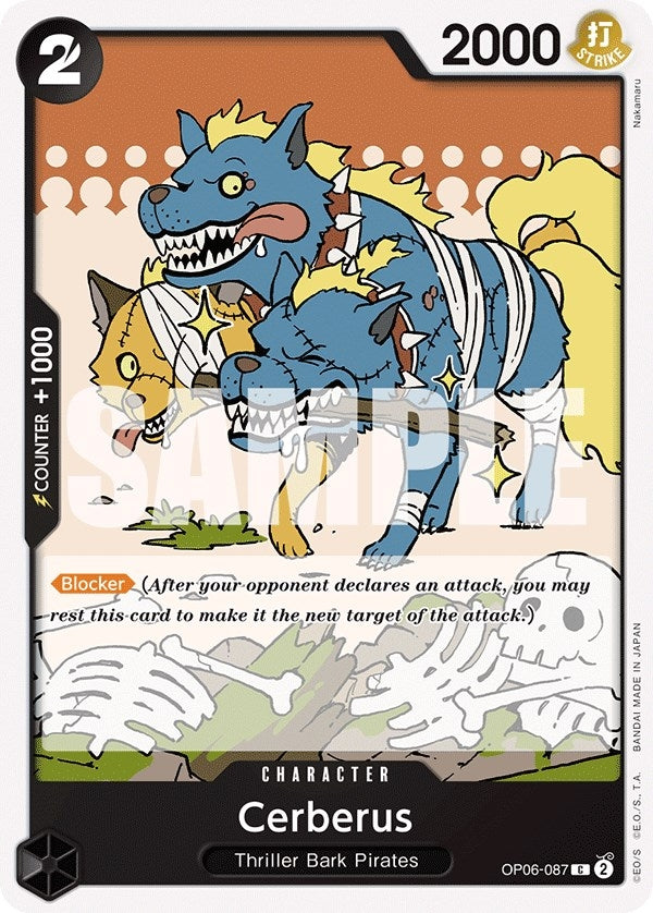 Image for Cerberus (OP06-087) (Wings of the Captain) (OP06) - One Piece Card Game