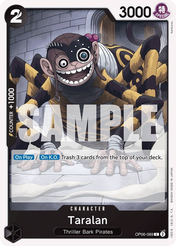 Image for Taralan (OP06-089) (Wings of the Captain) (OP06) - One Piece Card Game