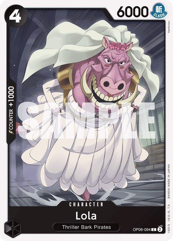 Image for Lola (OP06-094) (Wings of the Captain) (OP06) - One Piece Card Game