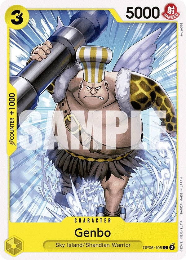 Image for Genbo (OP06-105) (Wings of the Captain) (OP06) - One Piece Card Game