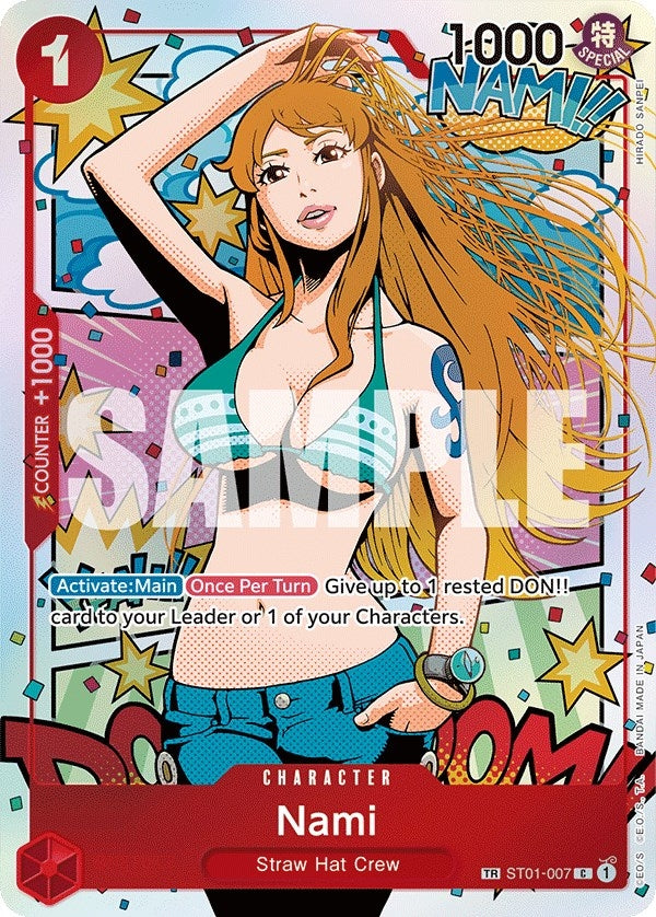 Image for Nami (TR) (ST01-007) (Wings of the Captain) (OP06) - One Piece Card Game