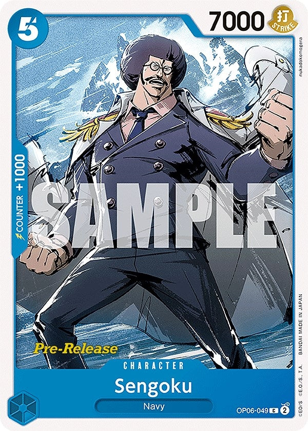 Image for Sengoku (OP06-049) (Wings of the Captain Pre-Release Cards) (OP06 PRE) - One Piece Card Game