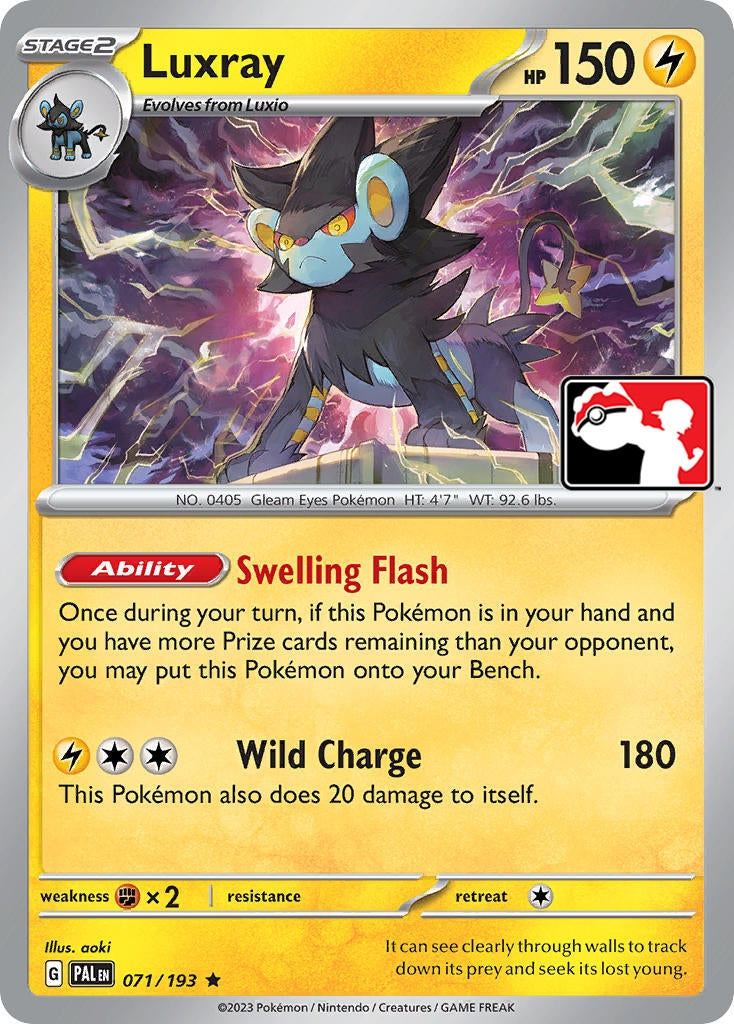 Image for Luxray (071/193) (Prize Pack Series Cards) - Pokemon