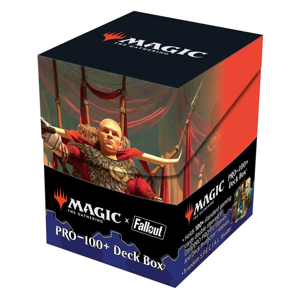 Image for Fallout Caesar, Legion's Emperor 100+ Deck Box for Magic: The Gathering - Deck Boxes