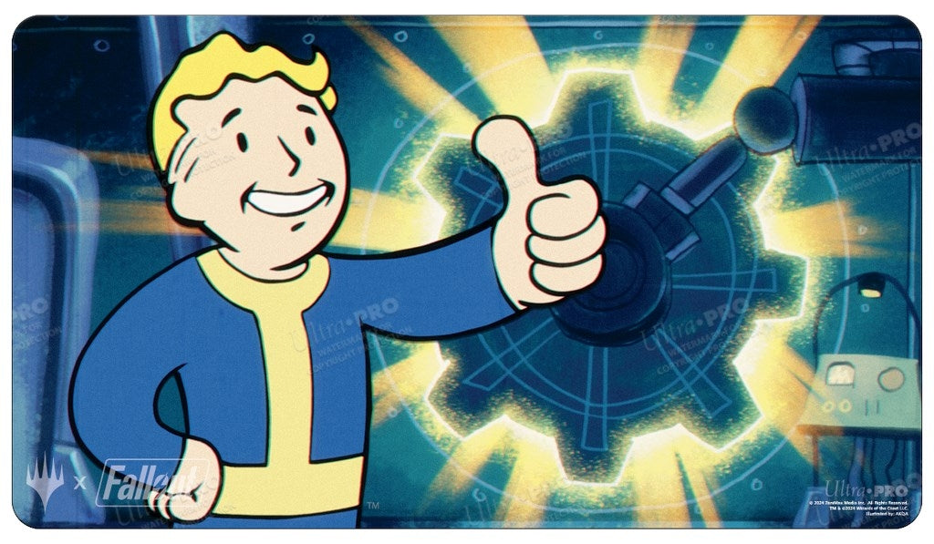 Image for Fallout Sol Ring Standard Gaming Playmat for Magic: The Gathering - Playmats