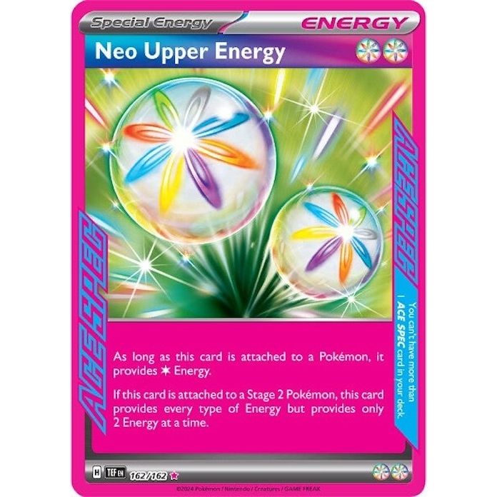 Neo Upper Energy (162/162) (SV05: Temporal Forces) - PokeBox USA