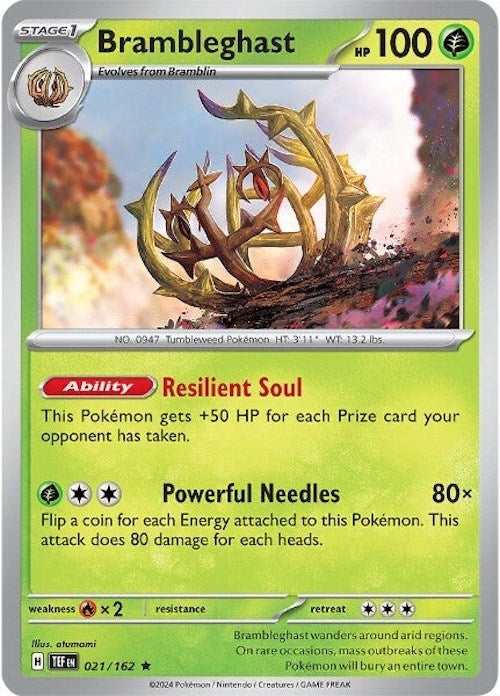 Image for Brambleghast (021/162) (SV05: Temporal Forces) - Pokemon