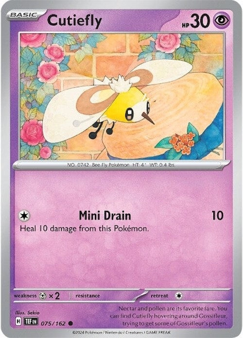 Image for Cutiefly (075/162) (SV05: Temporal Forces) - Pokemon