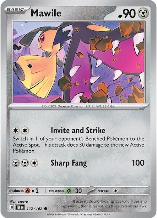 Image for Mawile (112/162) (SV05: Temporal Forces) - Pokemon