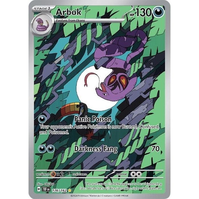 Image for Arbok (176/162) (SV05: Temporal Forces) - Pokemon