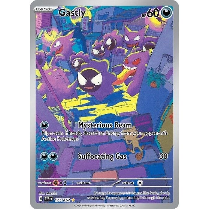 Image for Gastly (177/162) (SV05: Temporal Forces) - Pokemon