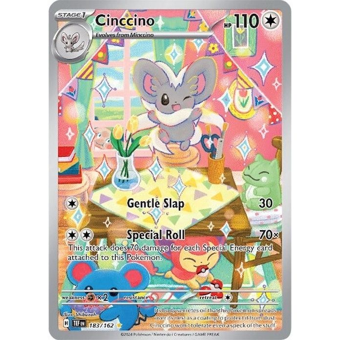 Image for Cinccino (183/162) (SV05: Temporal Forces) - Pokemon