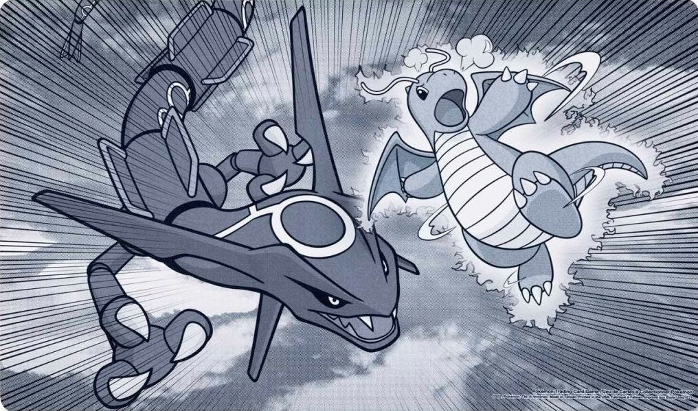 Image for Pokemon TCG: Dragonite & Rayquaza Collide Playmat - Playmats