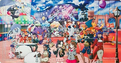 Image for Pokemon TCG: Pokemon Center Japan Exclusive: Pokemon Trainers Off Shot! Playmat - Playmats