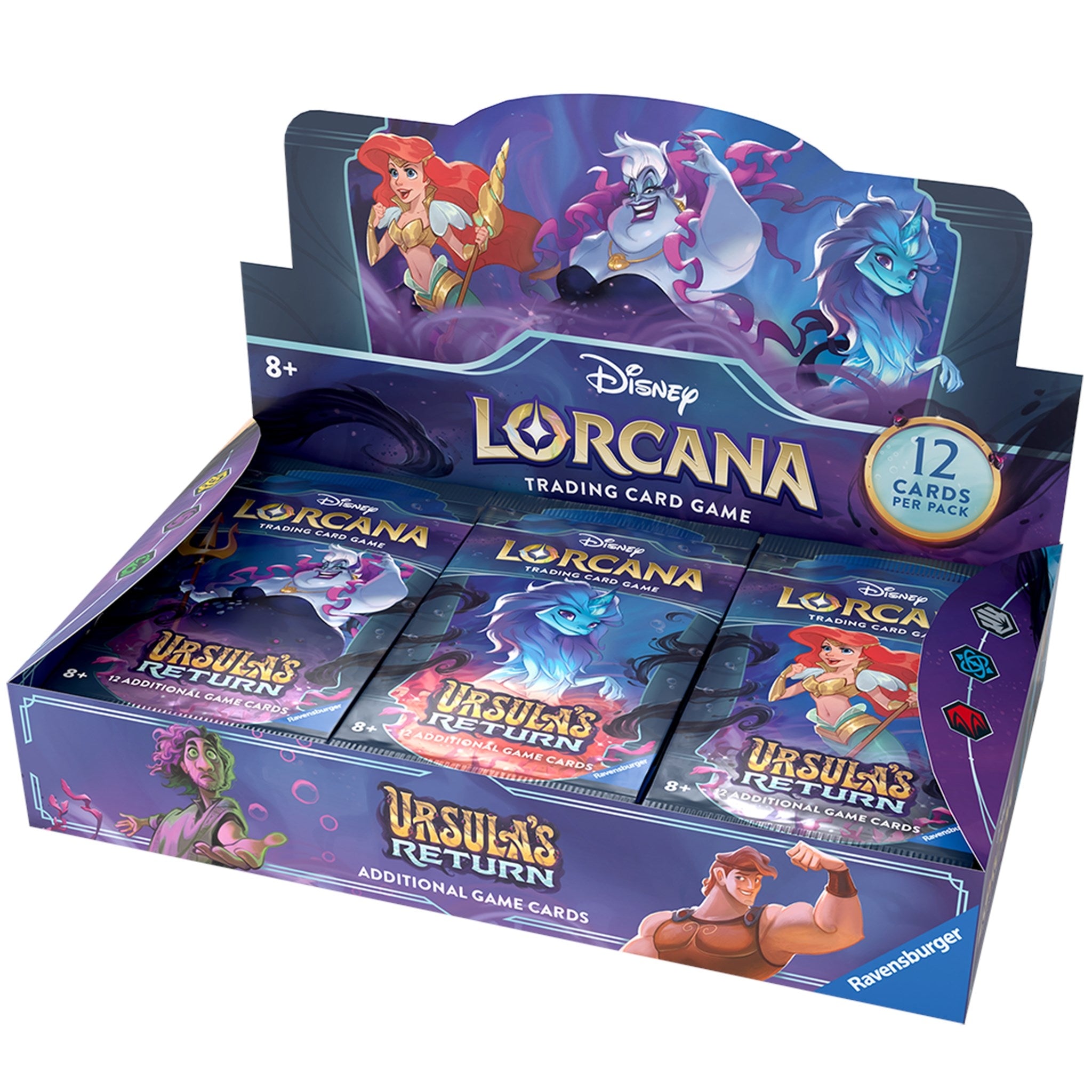 Image for Disney Lorcana: Ursula's Return Booster Box - Disney Lorcana