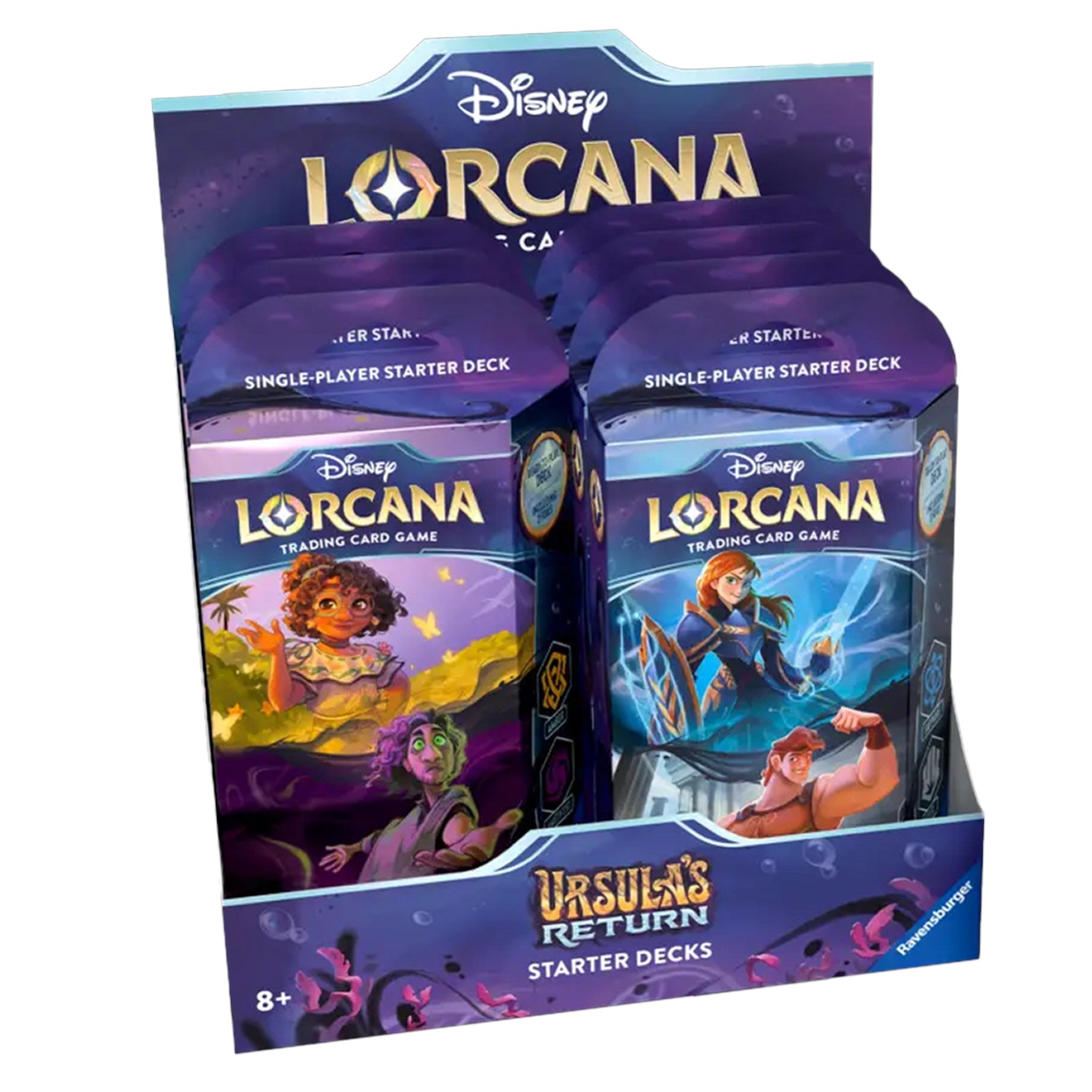 Image for Disney Lorcana: Ursula's Return Starter Deck Display - Disney Lorcana