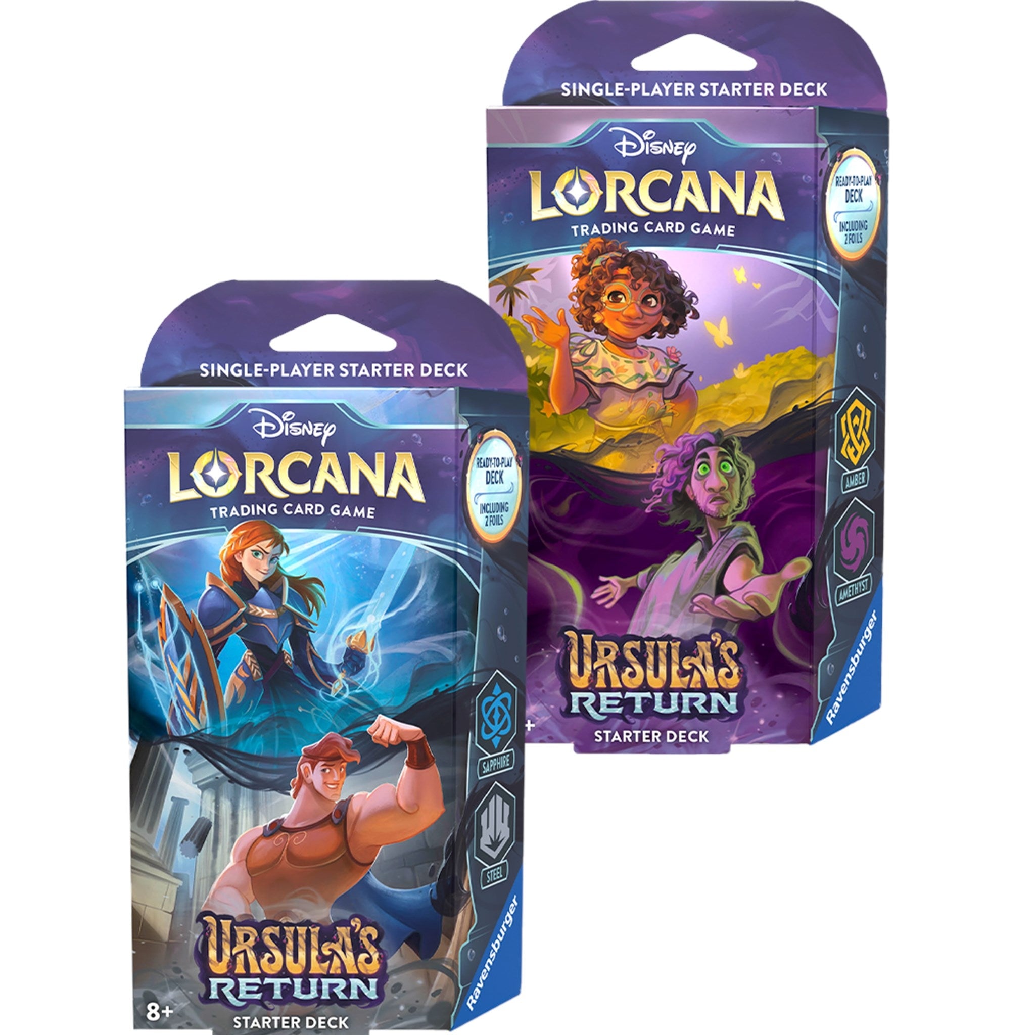 Image for Disney Lorcana: Ursula's Return Starter Deck [Set of 2] - Disney Lorcana