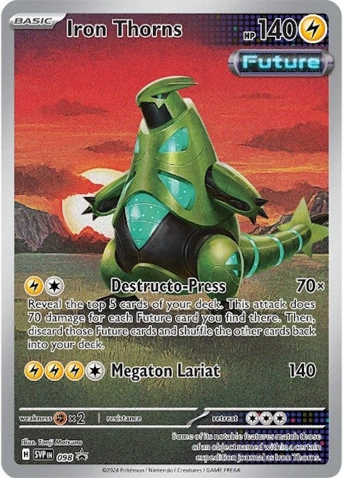Image for Iron Thorns - 098 (098) (SV: Scarlet & Violet Promo Cards) (SVP) - Pokemon