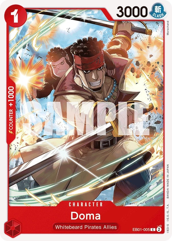 Image for Doma (EB01-005) (Extra Booster: Memorial Collection) (EB-01) - One Piece Card Game