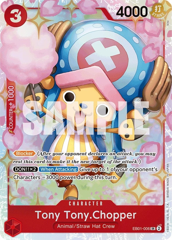 Image for Tony Tony.Chopper (EB01-006) (Extra Booster: Memorial Collection) (EB-01) - One Piece Card Game