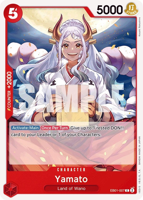 Image for Yamato (EB01-007) (Extra Booster: Memorial Collection) (EB-01) - One Piece Card Game