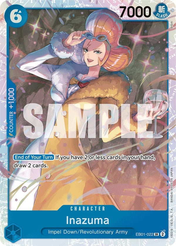 Image for Inazuma (EB01-022) (Extra Booster: Memorial Collection) (EB-01) - One Piece Card Game